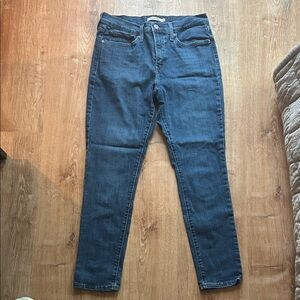 Levi's Women's Skinny Jeans - Dark Blue